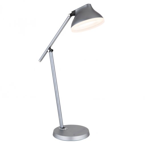 Desk Lamp Matt gray HALVAR GLOBO-58437G