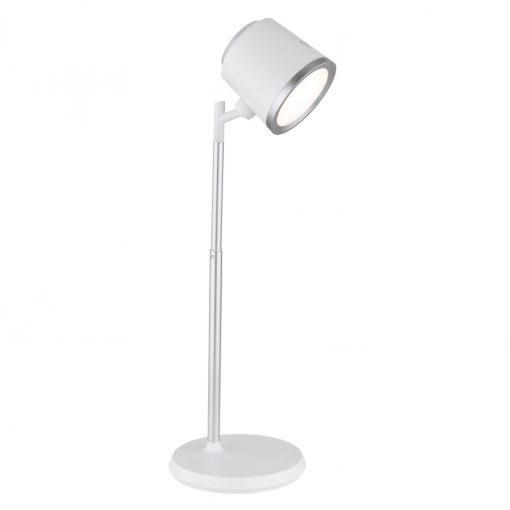 Table Lamp White Matt MEEYA GLOBO-58454W