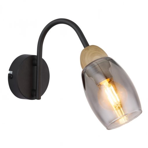 Wall Lamp Matt black GERLY GLOBO-60297W