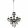 Chandelier Black CUIMBRA I GLOBO-63110-6