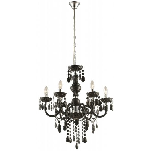 Chandelier Black CUIMBRA I GLOBO-63110-6