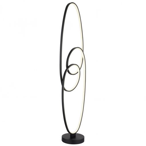 Floor lamp Black Matt SPIRA GLOBO-67177-36S