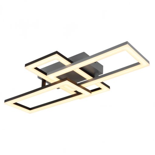 Ceiling Lamp Black Matt SAPENA GLOBO-67328-24O