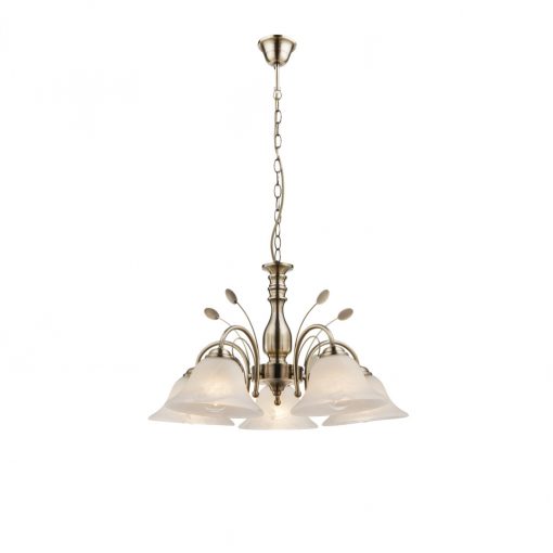 Chandelier Bronze POSADAS GLOBO-69007-5H