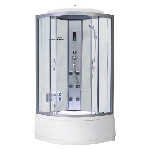 Mila hydromassage shower cabin - white