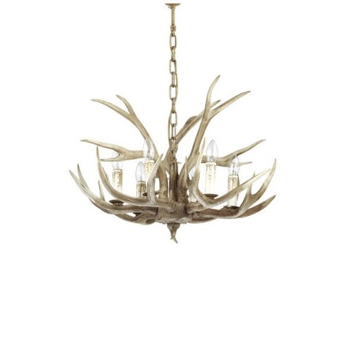 Chandelier Beige CHALET IDEAL LUX 115498