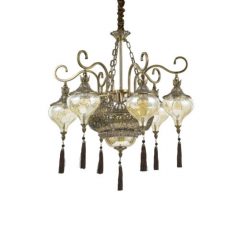 Chandelier Bronze HAREM IDEAL LUX 116006