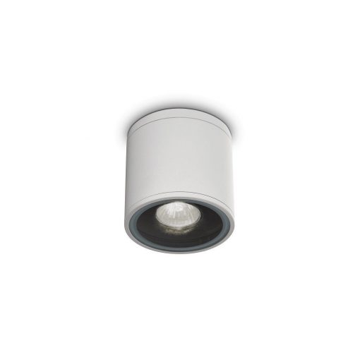 Outdoor Ceiling Lamp White GUN IDEAL LUX 122663