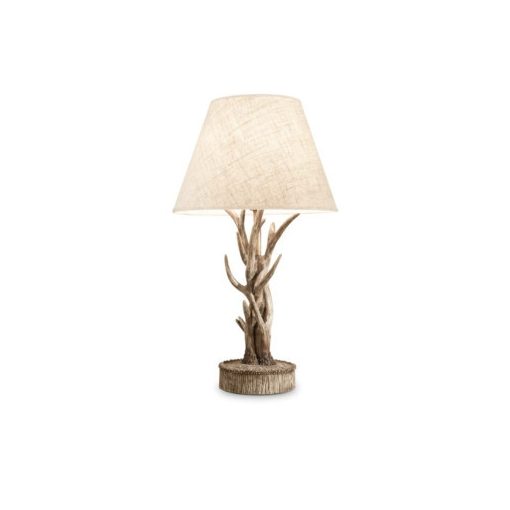 Table Lamp Beige CHALET IDEAL LUX 128207