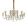 Chandelier Gold STRAUSS IDEAL LUX 140612