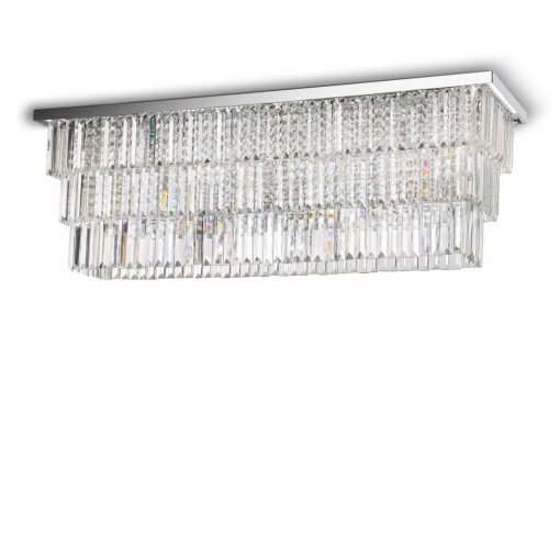 Ceiling Lamp Chrome IDEAL LUX 166285