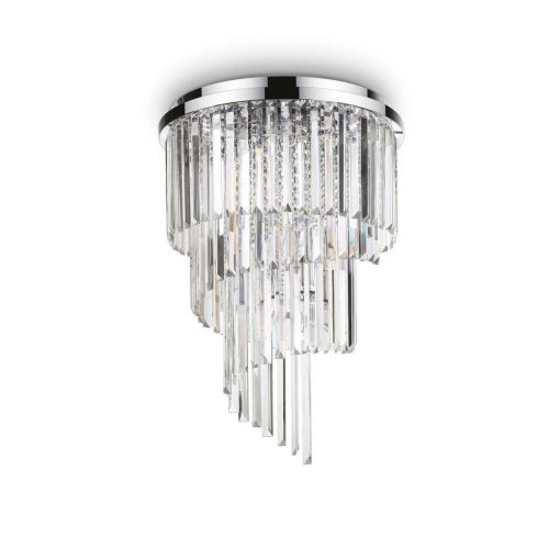 Ceiling Lamp Chrome IDEAL LUX 168937