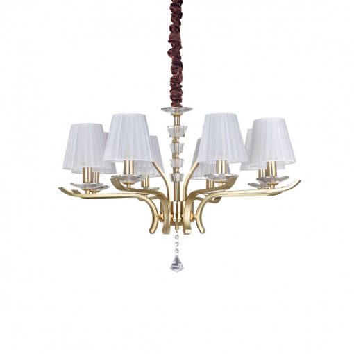 Chandelier Gold IDEAL LUX 197739