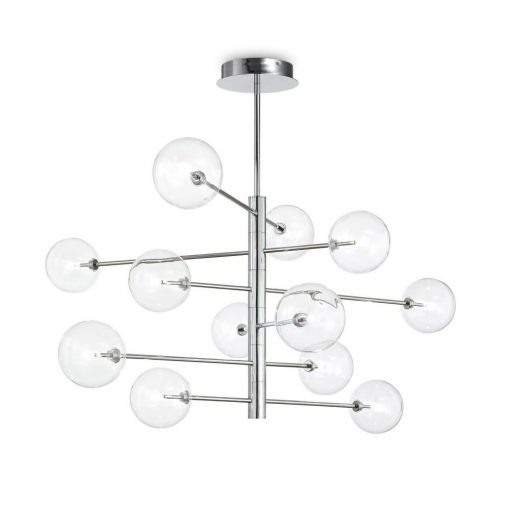 Ceiling Lamp Chrome IDEAL LUX 200118