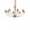 Chandelier Gold VANITY IDEAL LUX 206622