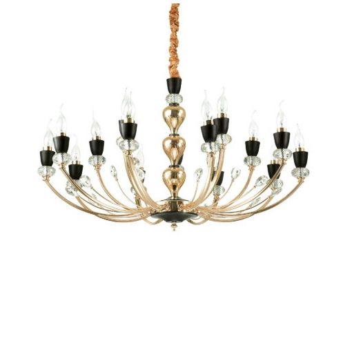 Chandelier Gold VANITY IDEAL LUX 206639