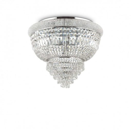 Ceiling Lamp Chrome IDEAL LUX 207186