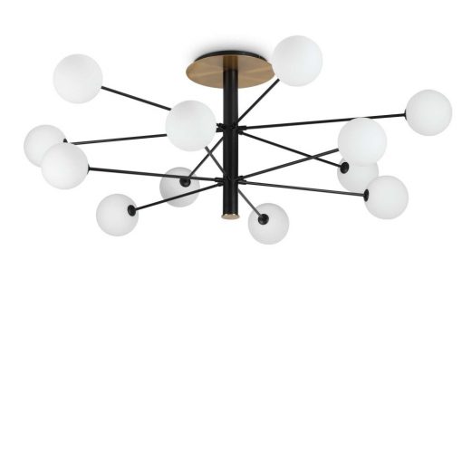 Ceiling Lamp Black COSMOPOLITAN IDEAL LUX 273709