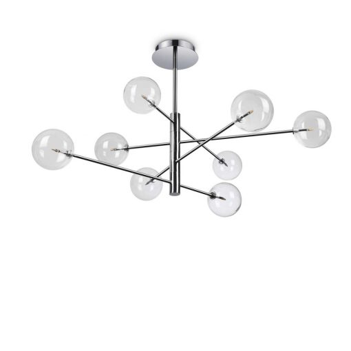 Ceiling Lamp Chrome IDEAL LUX 275178