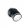 Outdoor Wall Lamp Black OMEGA ROUND IDEAL LUX 285504