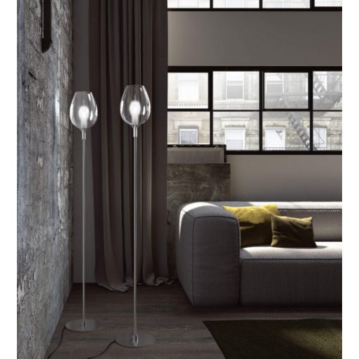 Floor lamp Chrome ROSE ITALAMP 3050-P1