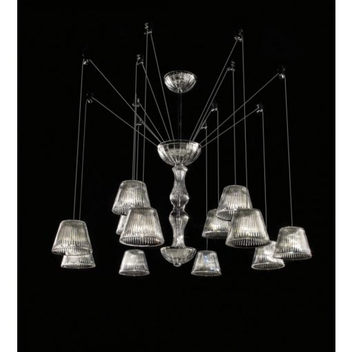 Chandelier Black ADRIA ITALAMP 727-8-4