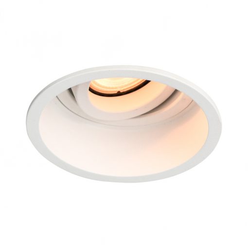 Recessed Lamp White Gralte ITALUX-DL-88290-GU-WH