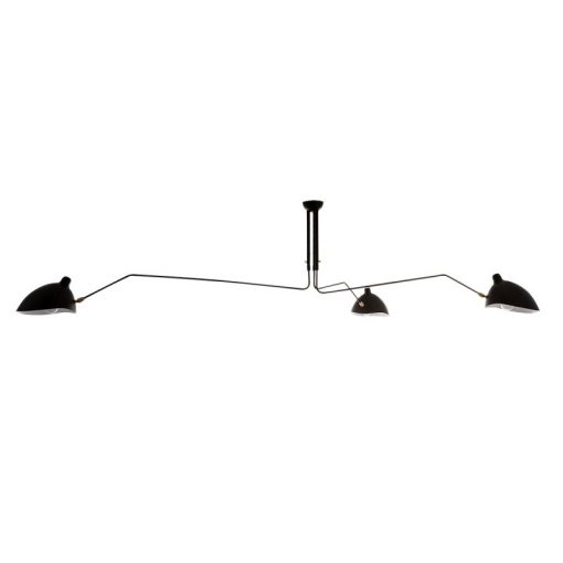 Ceiling Lamp Black Davis ITALUX-MDE610-3