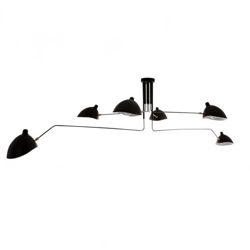 Ceiling Lamp Black Davis ITALUX-MDE610-4-2