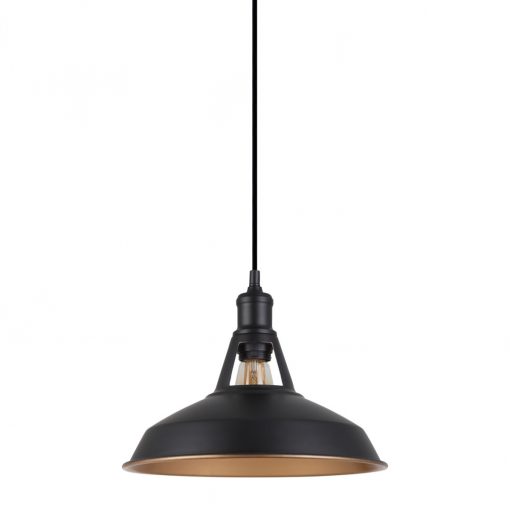 Pendant Black Freya ITALUX-MDM-2315-1-M-BK-GD