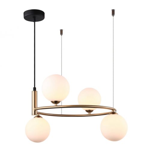 Chandelier Gold Like ITALUX-MDM-3974-4-BRO