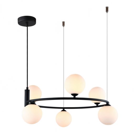 Chandelier Black Like ITALUX-MDM-3974-6-BK