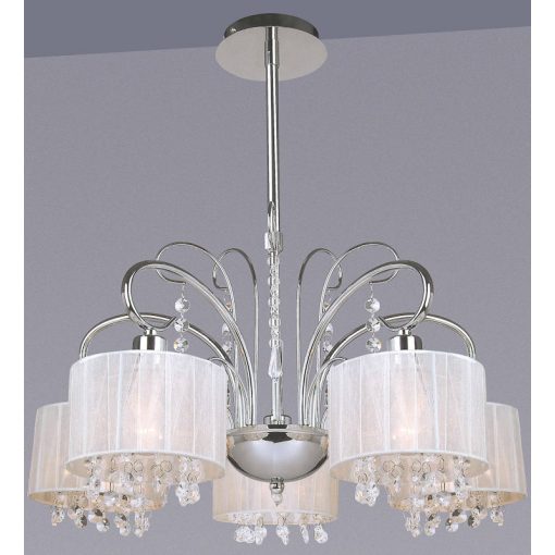 Chandelier White Span ITALUX-MDM1583-5-WH