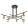 Chandelier Black Normani ITALUX-MDM3658-8-BK-BRO