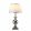 Table Lamp Chrome ROMA ITALUX-MT204191-CH