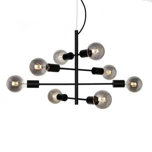 Pendant Black Portel ITALUX-PND-02431-8-BL