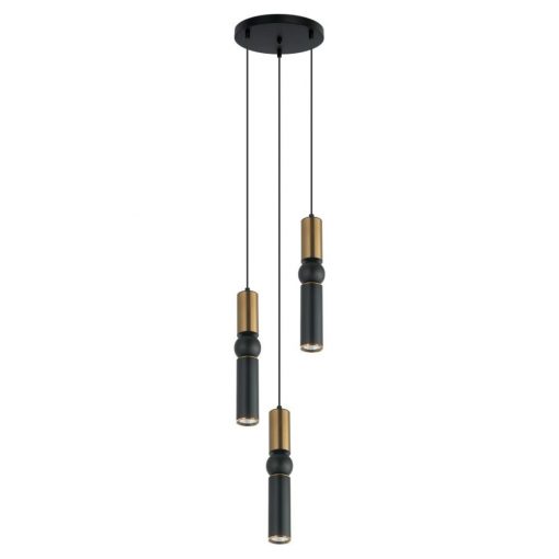 Pendant Black Isidora ITALUX-PND-14290-3-BRO-BK