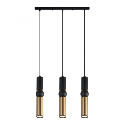 Pendant Black Isidora ITALUX-PND-14290-3A-BK-BRO