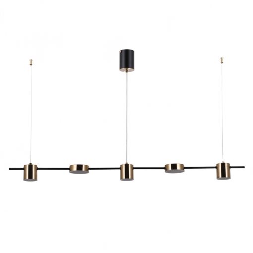 Suspension Copper Remdal ITALUX-PND-16374-5-BK-3K