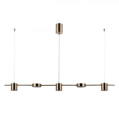 Suspension Copper Remdal ITALUX-PND-16374-5-COP-GD-3K