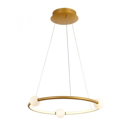 Pendant White Lausanne ITALUX-PND-20112035-1A-GD