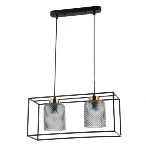 Pendant Black Sinella ITALUX-PND-23231-2-BK-SG