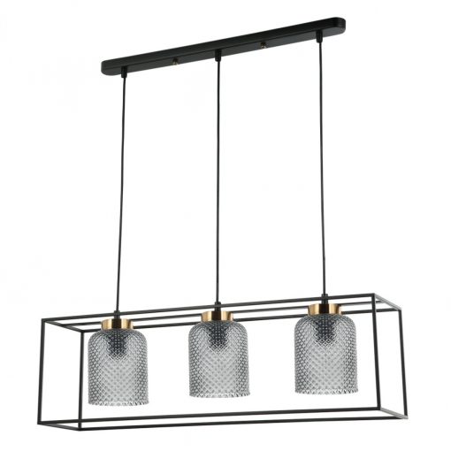 Pendant Black Sinella ITALUX-PND-23231-3-BK-SG