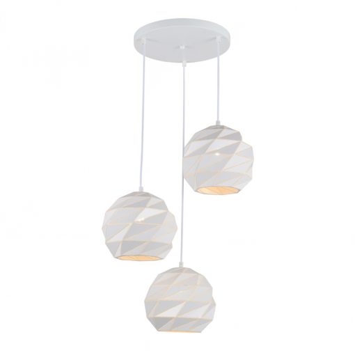 Pendant White Palermo ITALUX-PND-2424-3S-WH