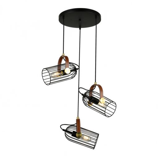 Pendant Black Antoin ITALUX-PND-2445-3-BK