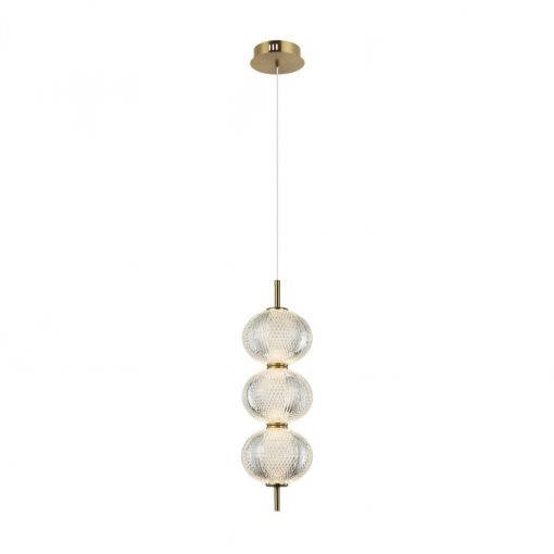 Pendant Brass Lazie ITALUX-PND-29038-3-GD