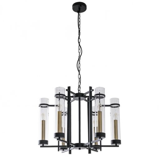 Chandelier Black Aspen ITALUX PND-31186-6A-BL