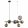 Chandelier Copper Frontera ITALUX-PND-40423-7A