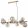 Chandelier Copper Canello ITALUX-PND-406007-10-HBR