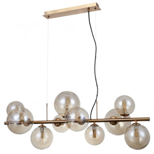 Chandelier Copper Canello ITALUX-PND-406007-10-HBR